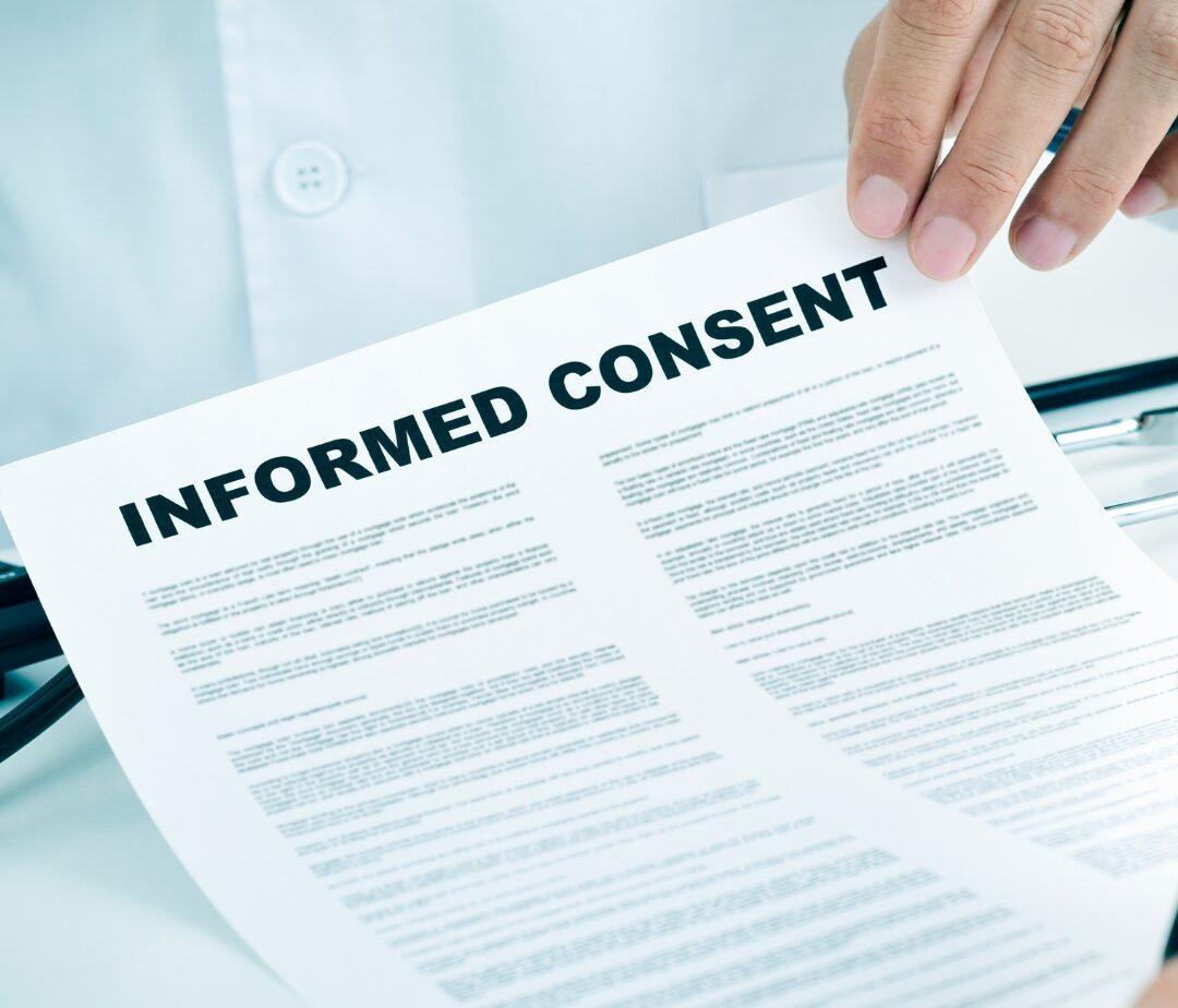which statement best describes information that must be included in a consent form